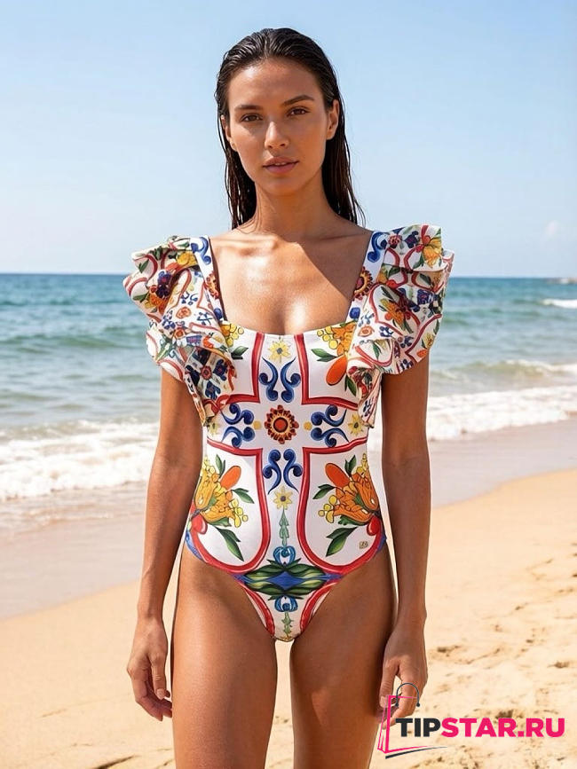 Dolce & Gabbana New One-Piece Swimsuit 01 - 1