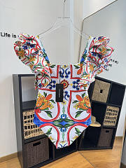 Dolce & Gabbana New One-Piece Swimsuit 01 - 5