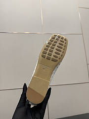 Bottega Veneta White Intrecciato Woven Nappa Leather Bow Ballet Flats - 6