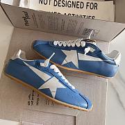 Golden Goose Marathon Speed logo-printed Sneakers Blue - 4