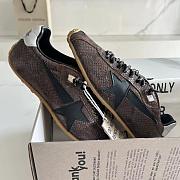 Golden Goose Marathon Speed logo-printed Sneakers Brown - 4
