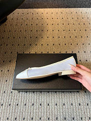 Chanel Mesh Ballet flats off-white color - 3