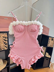Miumiu Blush Blossom One-Piece - 1