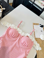Miumiu Blush Blossom One-Piece - 6