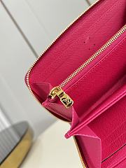 Louis Vuitton Zippy Wallet Pink Denim - 2