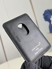 Louis Vuitton Magnetic Card Holder Black - 5