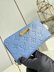 Louis Vuitton Margot Wallet Blue Jean - 6