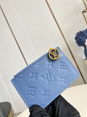 Louis Vuitton Romy Card Holder Blue Jeans - 2