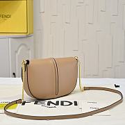 FENDI | Fendigraphy Wallet on Chain Brown - 5