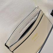Fendi Fendigraphy Wallet on Chain White - 5