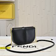 Fendi Fendigraphy Wallet on Chain Black - 6