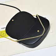 Fendi Fendigraphy Wallet on Chain Black - 4