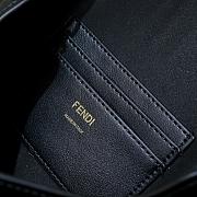 Fendi Fendigraphy Wallet on Chain Black - 2
