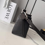 Loewe Puzzle leather tote bag brown - 4