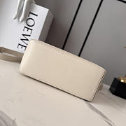 Loewe Puzzle leather tote bag off-white - 3