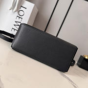 Loewe Puzzle leather tote bag black - 6