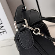 Loewe Puzzle leather tote bag black - 3