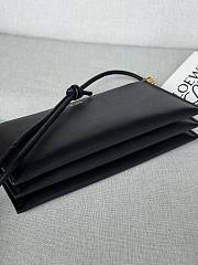 Loewe Joya Leather Crossbody Bag Black - 6