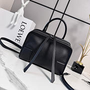 Loewe Small Amazona 180 bag in soft calfskin black - 1