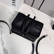 Loewe Small Amazona 180 bag in soft calfskin black - 4