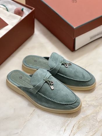 Loro Piana Charms Walk Babouche Loafers 12