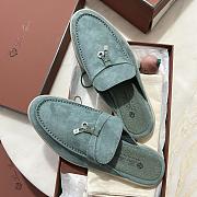 Loro Piana Charms Walk Babouche Loafers 12 - 2