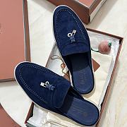 Loro Piana Charms Walk Babouche Loafers 11 - 5