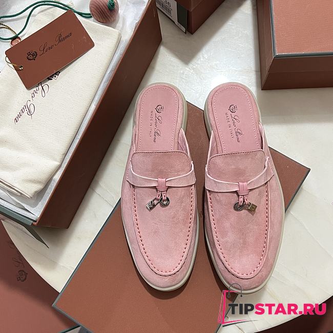 Loro Piana Charms Walk Babouche Loafers 10 - 1