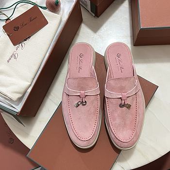 Loro Piana Charms Walk Babouche Loafers 10