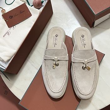 Loro Piana Charms Walk Babouche Loafers 07