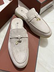 Loro Piana Charms Walk Babouche Loafers 07 - 5