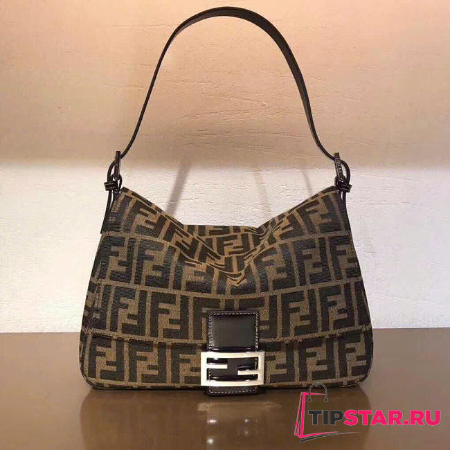 Fendi Zucca Canvas shoulder bag - 1