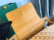 Goyard Mustard Goyardine Coated Canvas and Leather Rouette PM Bag Yellow - 6