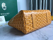 Goyard Mustard Goyardine Coated Canvas and Leather Rouette PM Bag Yellow - 5