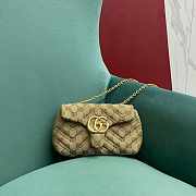 Gucci GG Marmont mini shoulder bag Canvas lining - 1