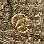 Gucci GG Marmont medium shoulder bag Canvas lining - 3
