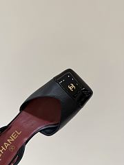 Chanel Spring/Summer Slingback Sandals In Black - 6