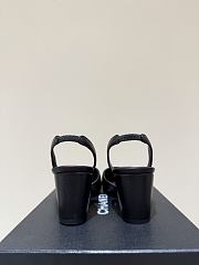 Chanel Spring/Summer Slingback Sandals In Black - 4