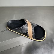 Balenciaga snakeskin cross-strap platform sandals 03 - 4