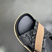 Balenciaga snakeskin cross-strap platform sandals 03 - 3