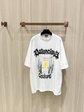 Balenciaga 26SS stage-themed short-sleeved shirt