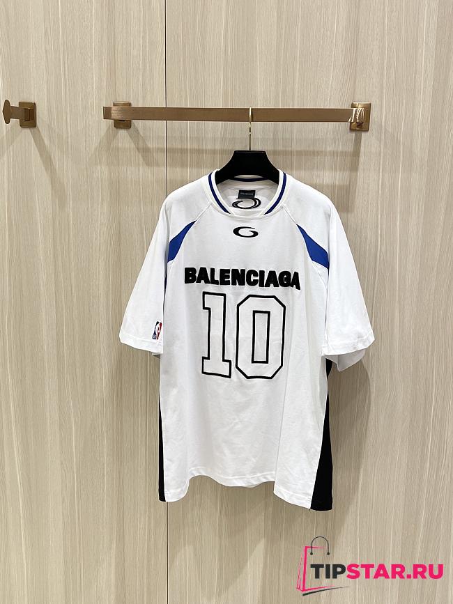 Balenciaga NBA COLLABORATION oversized short-sleeved shirt - 1