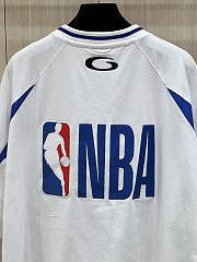 Balenciaga NBA COLLABORATION oversized short-sleeved shirt - 3