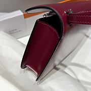 Hermès Constance Shoulder Bag Deep Burgundy - 2