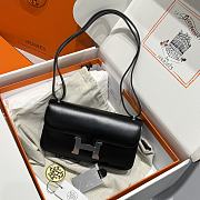 Hermès Constance Shoulder Bag Black - 1