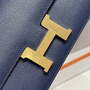 Hermès Constance Shoulder Bag Blue - 2