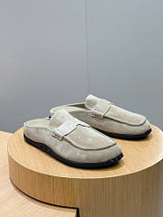 Hermes Mix mule Alabaster beige calfskin insole - 1