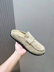 Hermes Mix mule Alabaster beige calfskin insole - 5