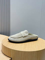 Hermes Mix mule Alabaster beige calfskin insole - 6