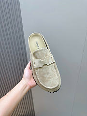 Hermes Mix mule Alabaster beige calfskin insole - 4